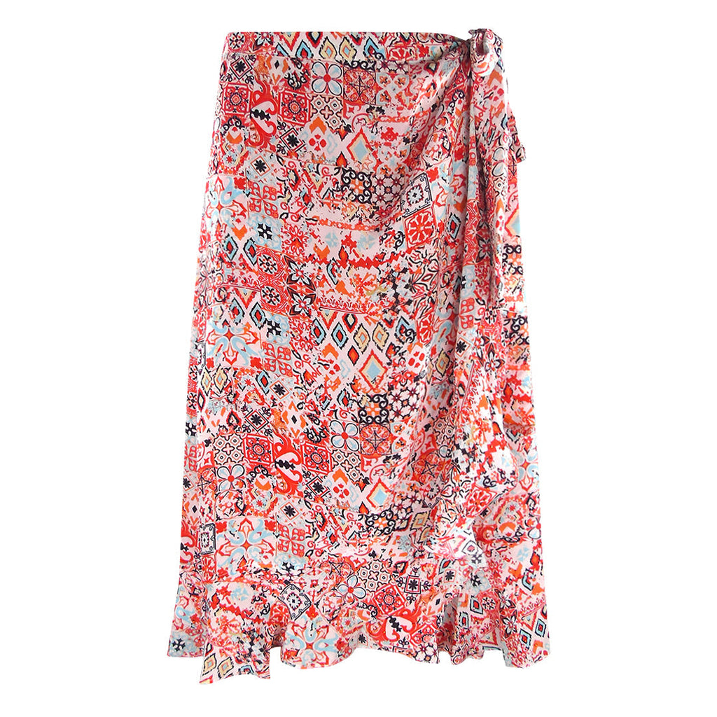 Inoa Fashion Aleppo 1928 Wrap Around Short Skirt Womens