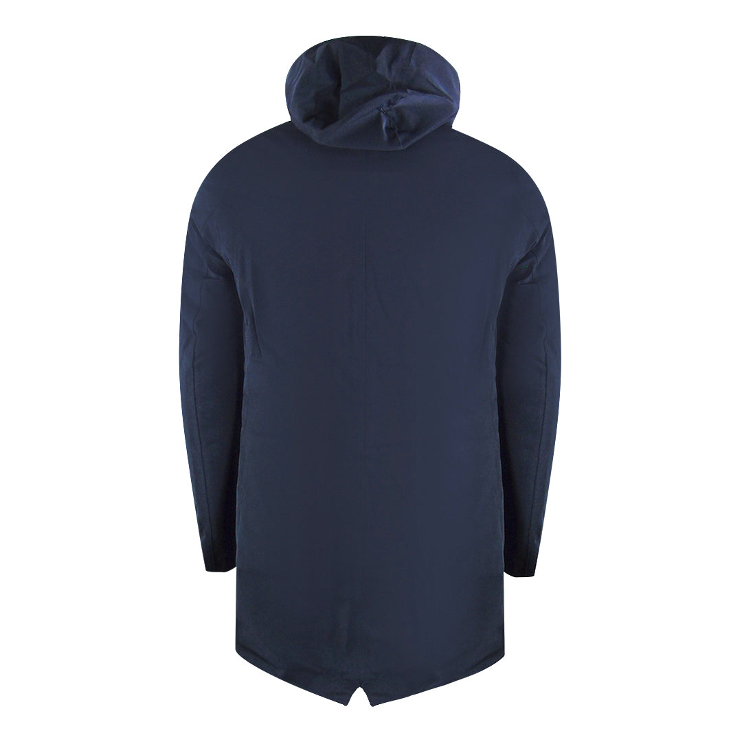 Aquascutum Active 3-Way Parka Navy Blue Down Parka Jacket JK001 011