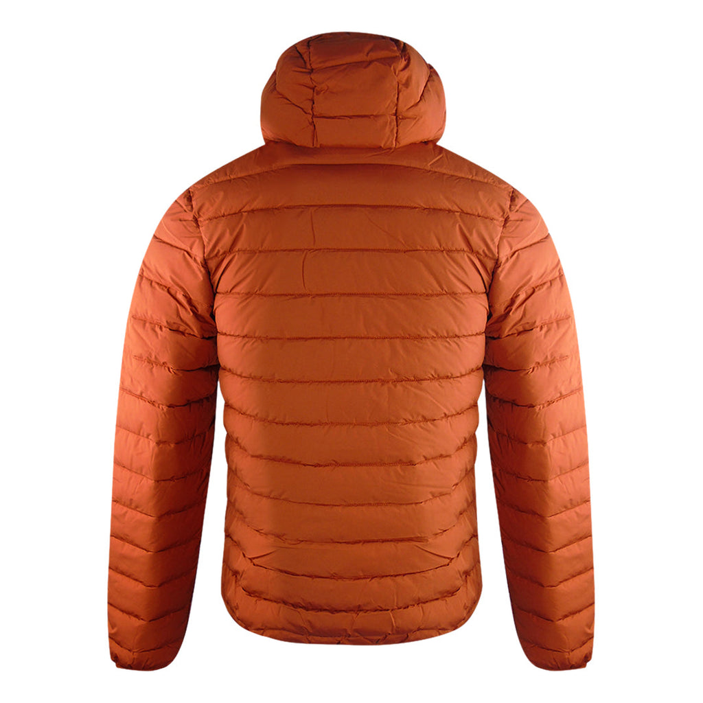 Aquascutum Active 100Gr Hooded Jacket Rust Jk011 23 Orange Jacket Male - Style Centre Wholesale