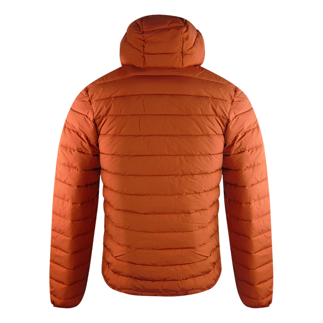 Aquascutum Active 100Gr Hooded Jacket Rust Jk011 23 Orange Jacket Male - Style Centre Wholesale