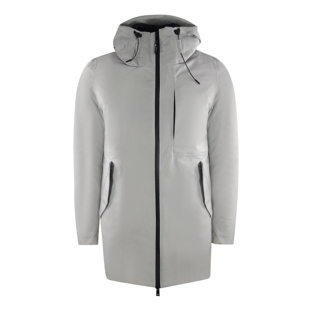 Aquascutum Active 3 Way Parka Anarctica Jk001 24 White Parka Jacket Male - Style Centre Wholesale