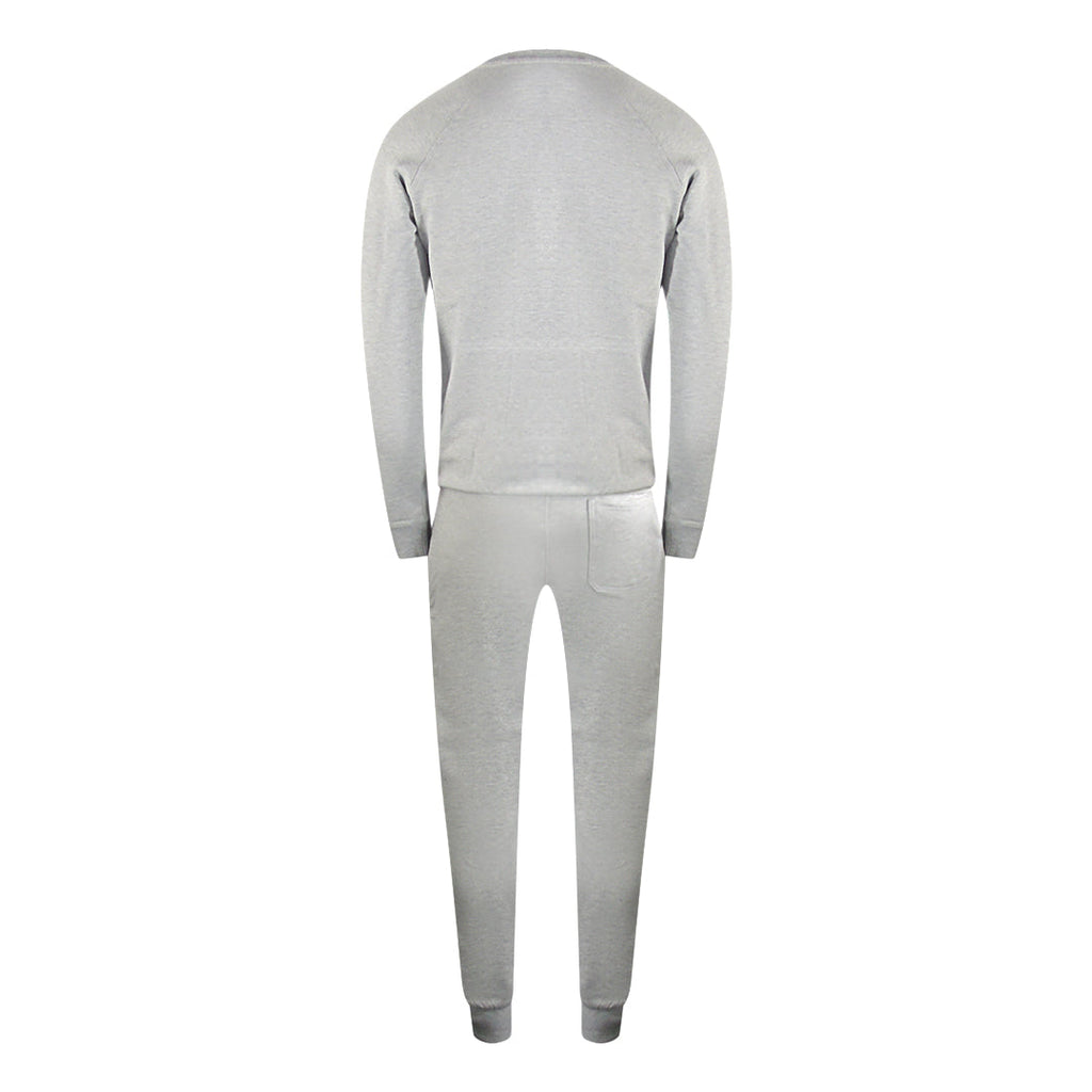 Aquascutum Aa_Ow04_St002 Oldchool Crewneck Grayel St002 Grey Creckneck And Track Pants Set Male