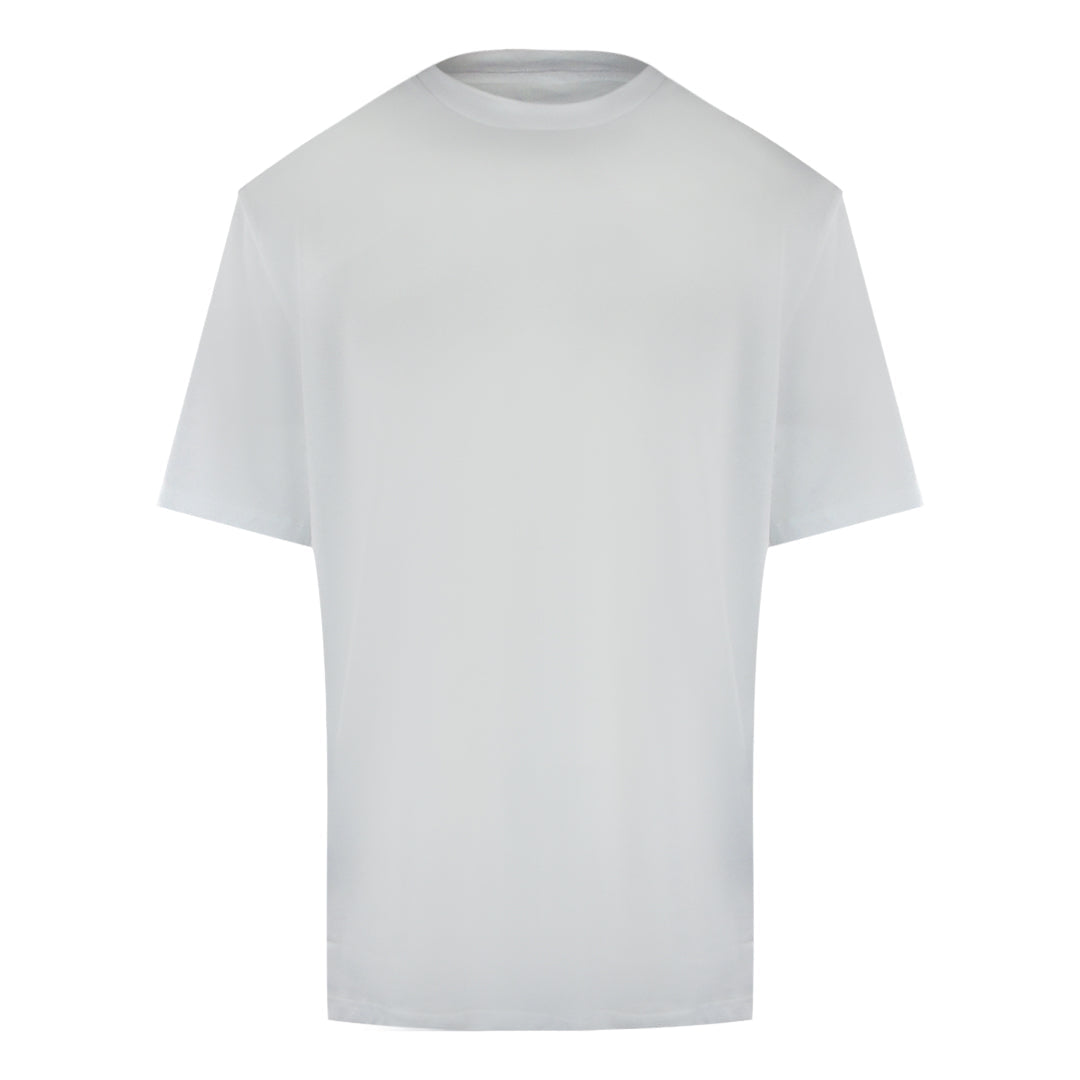 Amiri Small Monotone Logo White T Shirt
