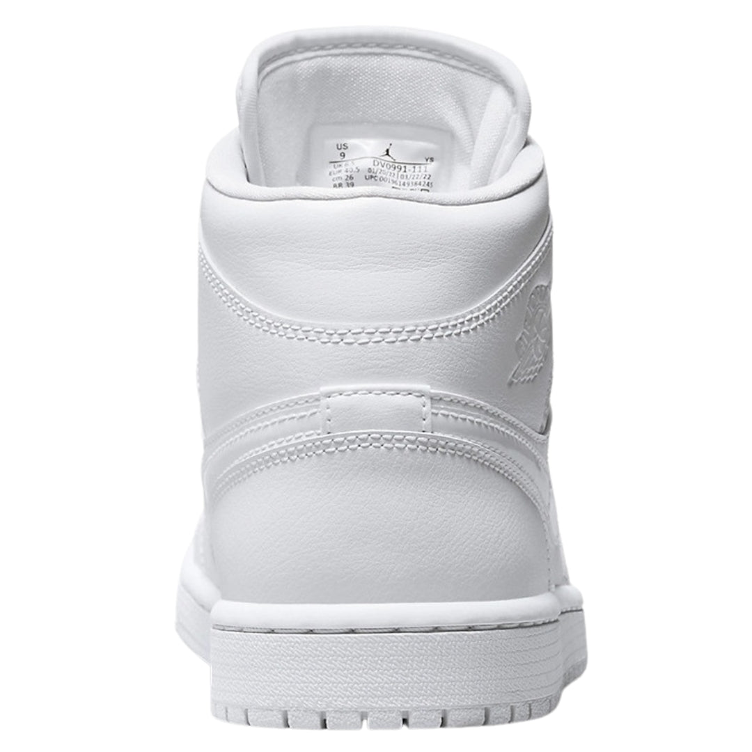 Nike Dv0991 111 111 White Trainer Womens Air Jordan Mid 1 UK 4