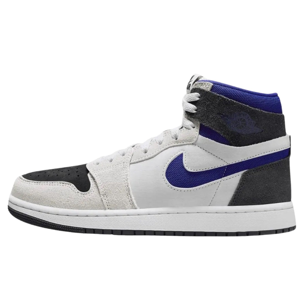NIKE DV1305 040 Nike Air Jordan 1 ZM Air CMFT 2  BLUE/GREY/BLACK TRAINER WOMEN UK 5