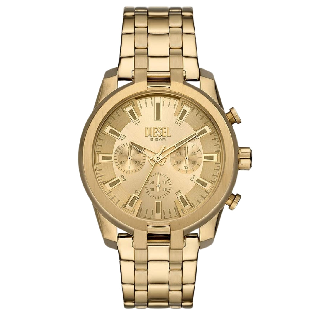 Diesel Dz4623 Gold Watch Mens