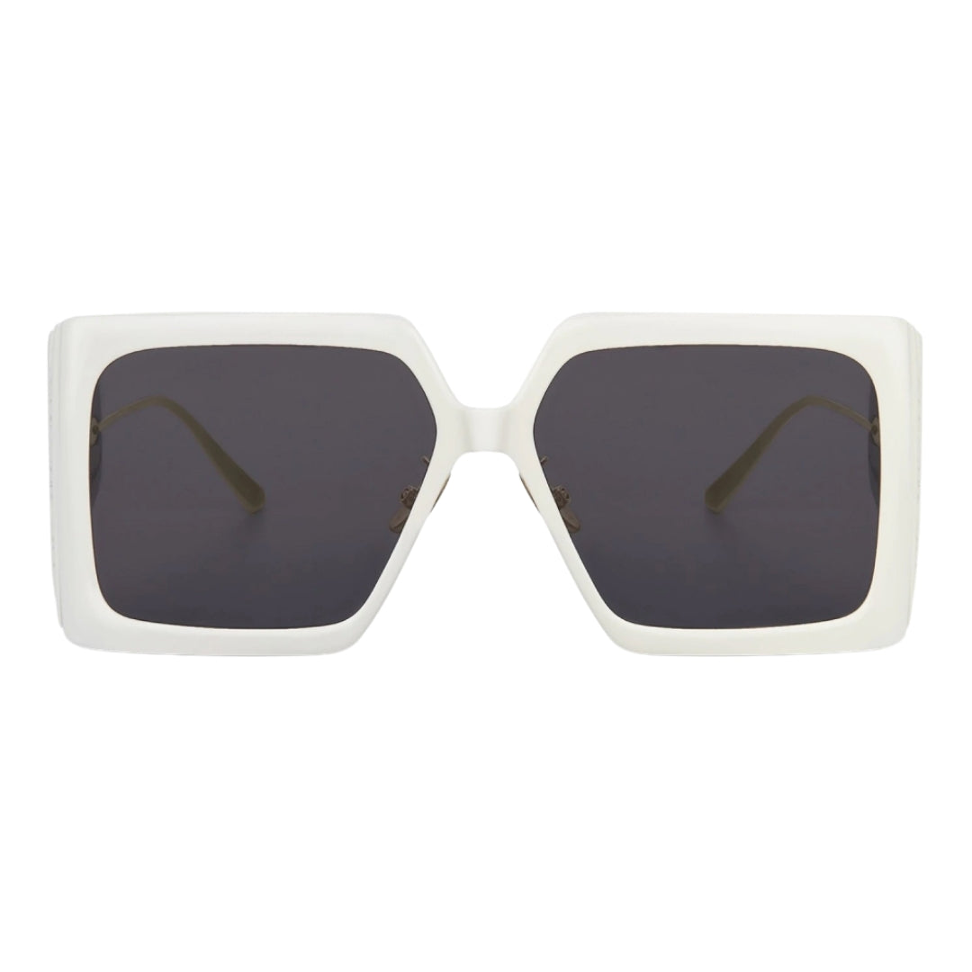 Dior Diorsolar S1U Cd40040U 95A0 25A Ivory Frame Dark Grey Lens Sunglasses Womens