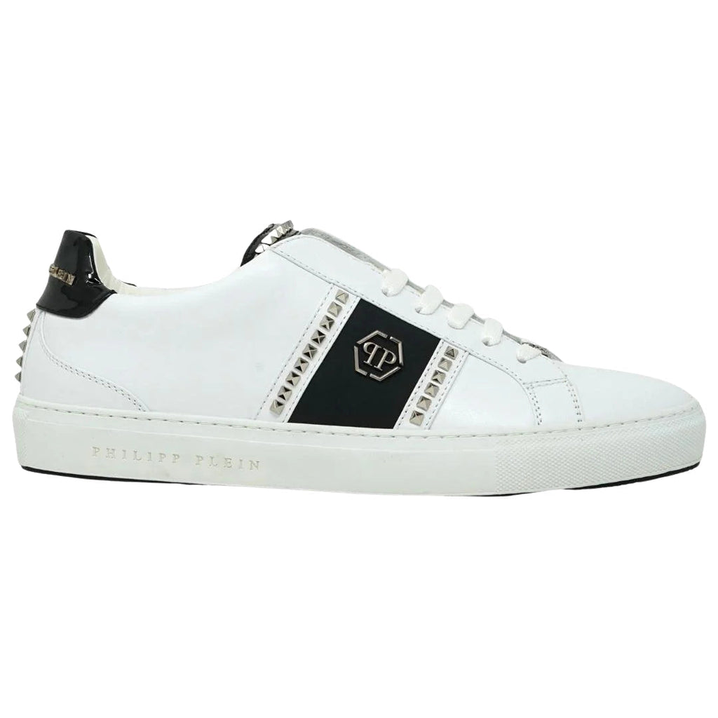 Philipp Plein Brooks White Trainers F18SSC1482 PCO008N 102