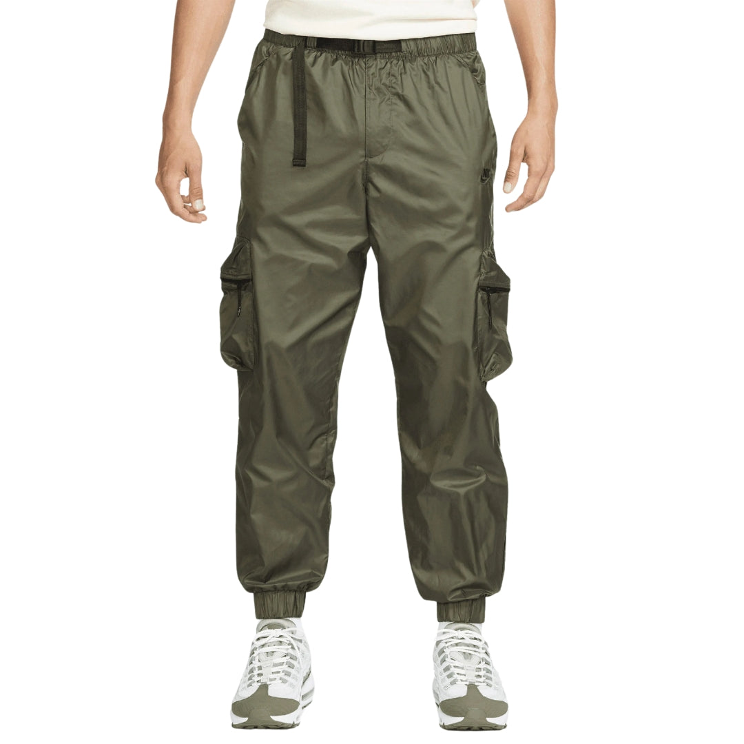 NIKE FB7911 325 DARK GREEN LIGHTWEIGHT COMBAT TROUSERS MENS S