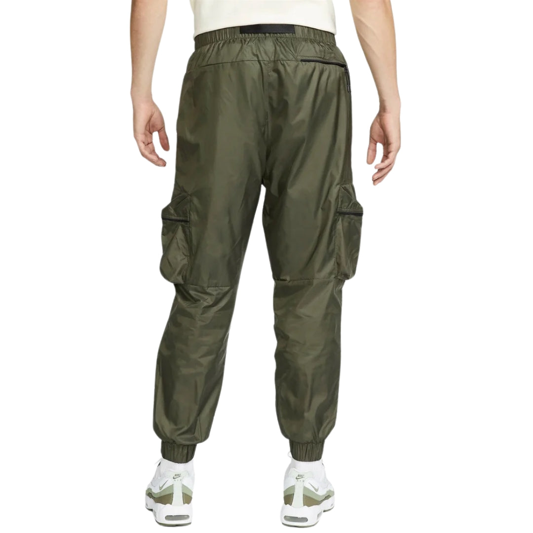 NIKE FB7911 325 DARK GREEN LIGHTWEIGHT COMBAT TROUSERS MENS S