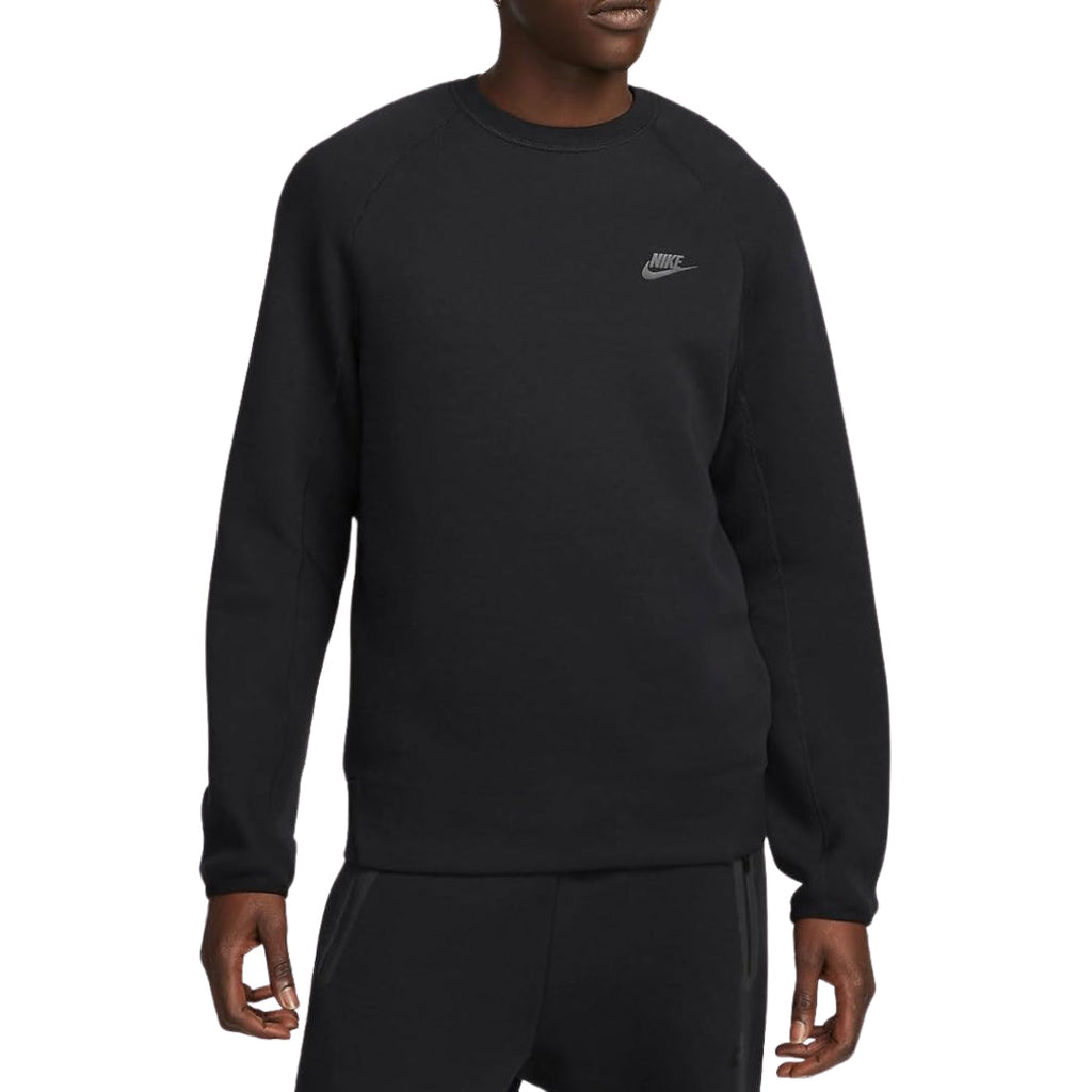 NIKE FB7916 010 BLACK CREWNECK SWEATSHIRT MENS S