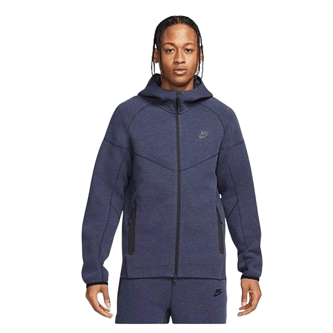 Nike Fb7921 473 Navy Hooded Zip Top Mens S