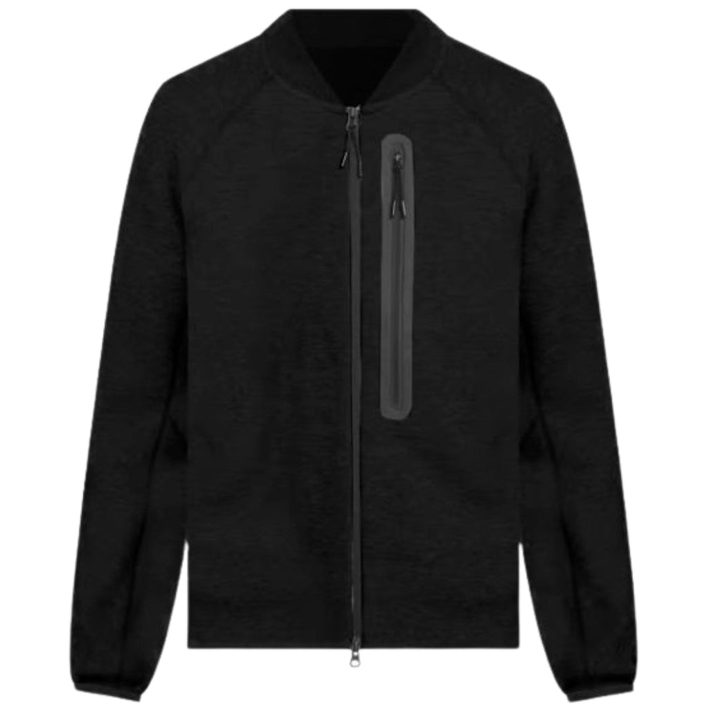 NIKE FB8008 010 BLACK ZIP TOP MENS XS