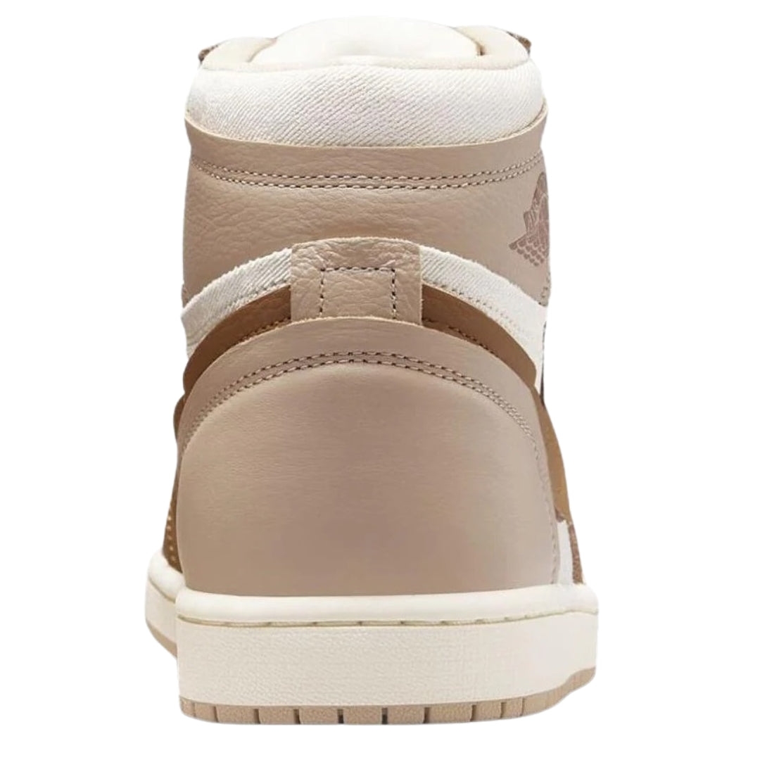 Nike Fb9891 200 200 Brown/White Trainer Womens Air Jordan 1 Mm High UK 4