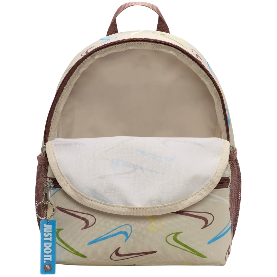 NIKE FN0954 104 CREAM/BROWN/MULTI BACKPACK YOUTH One Size