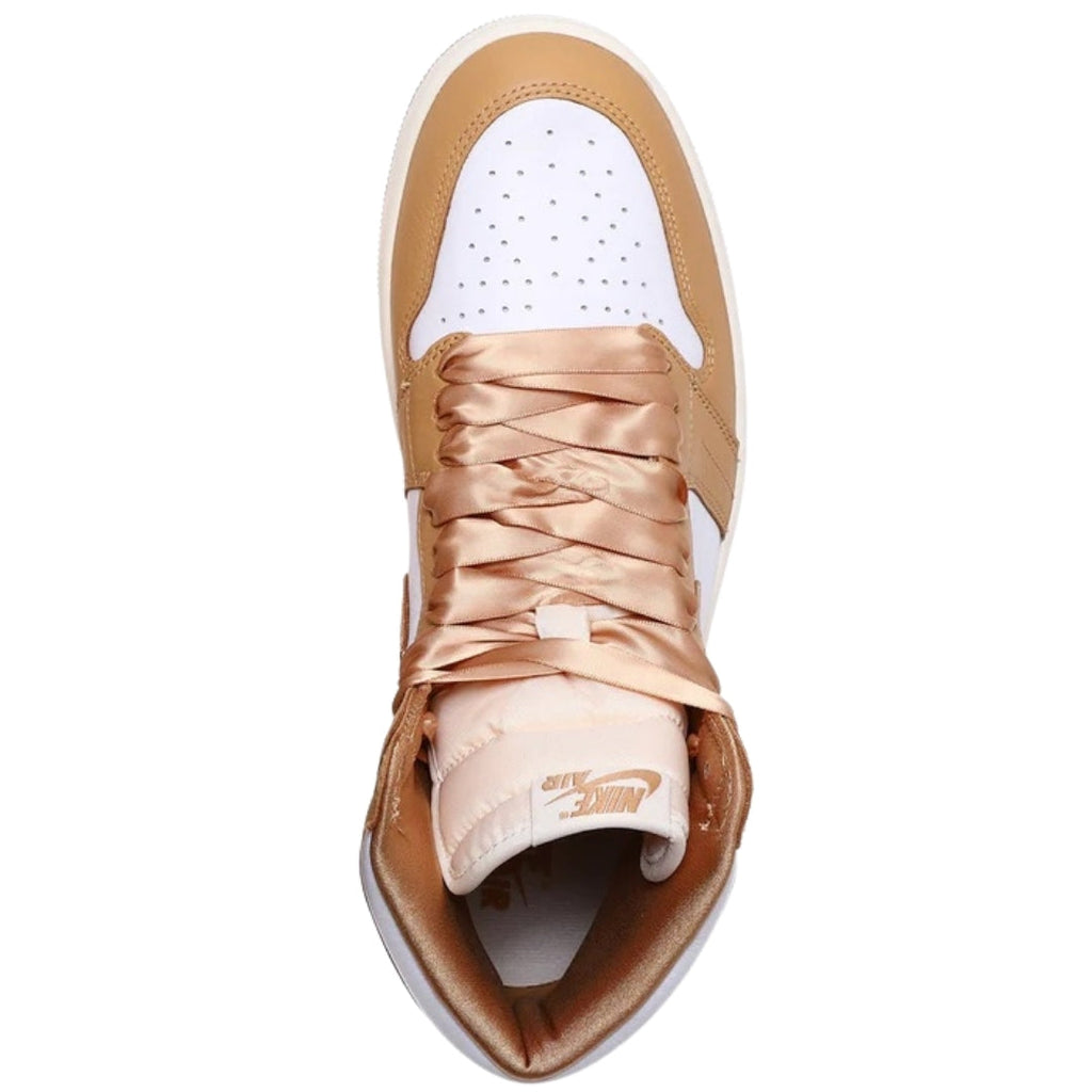 Nike Air Jordan 1 Retro High OG Praline Tan High Top Sneakers UK 7.5