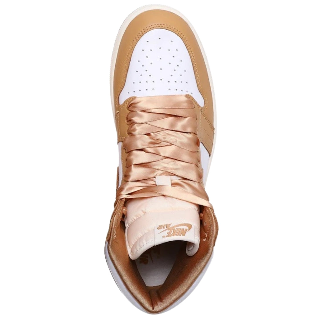 Nike Air Jordan 1 Retro High OG Praline Tan High Top Sneakers UK 7.5