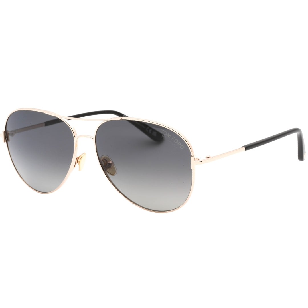 Tom Ford Ft0823 Clark 28D Rose Gold Sunglasses New FT0823 28D