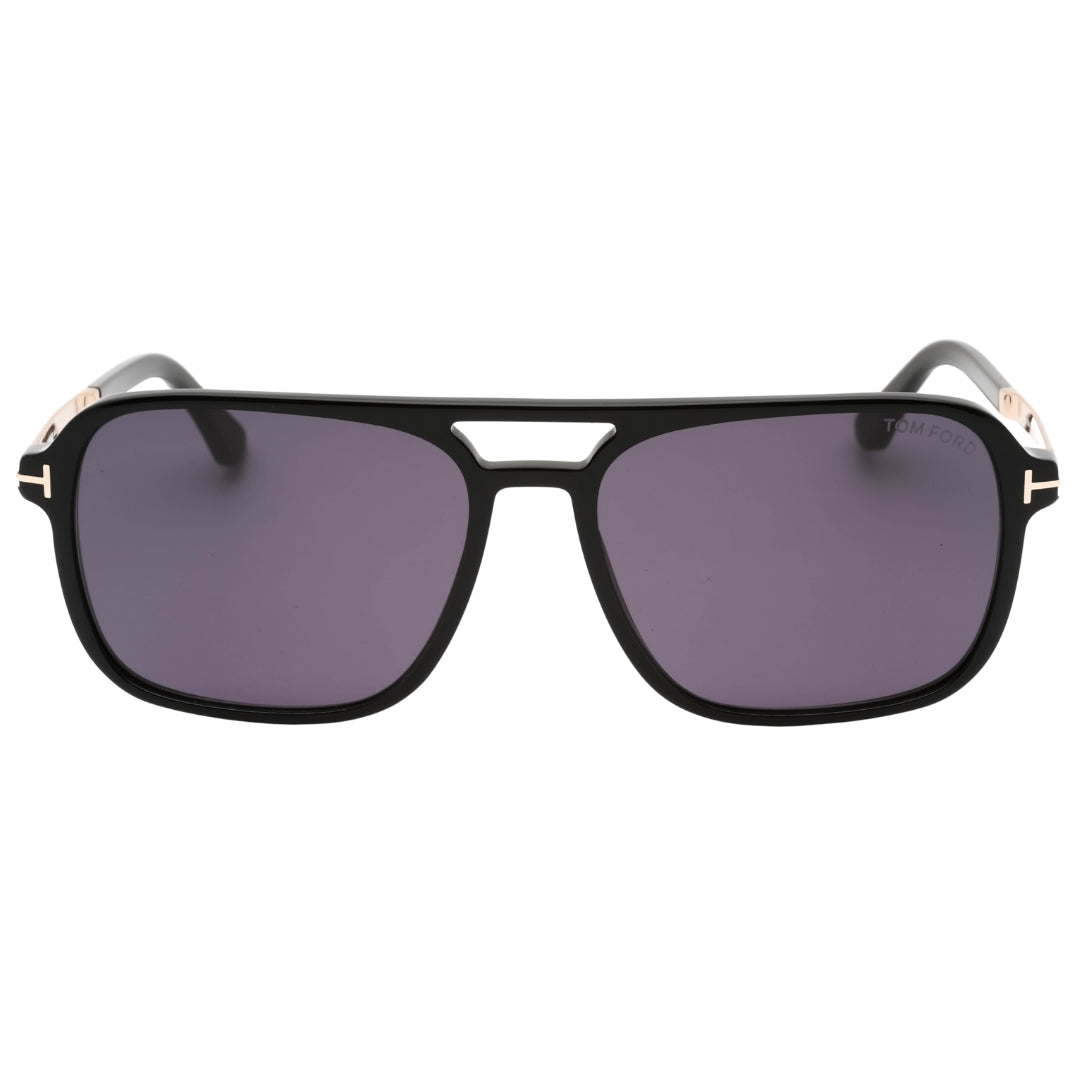 Tom Ford Crosby Shiny Black Sunglasses FT0910 01N