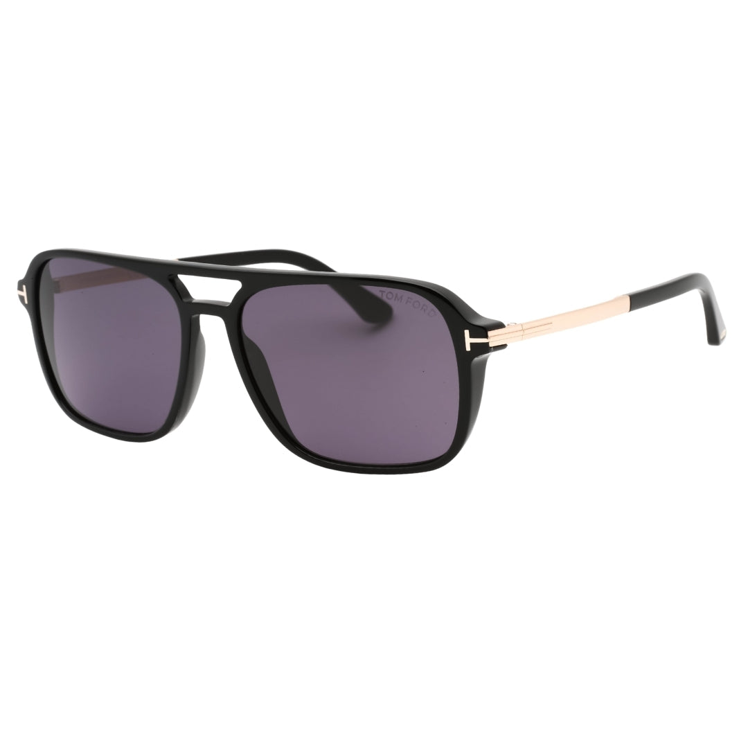 Tom Ford Crosby Shiny Black Sunglasses FT0910 01N