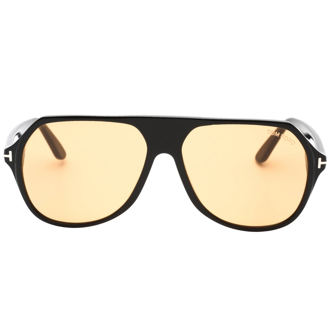 Tom Ford Hayes Brown Lens S hiny Black Sunglasses FT0934 01E