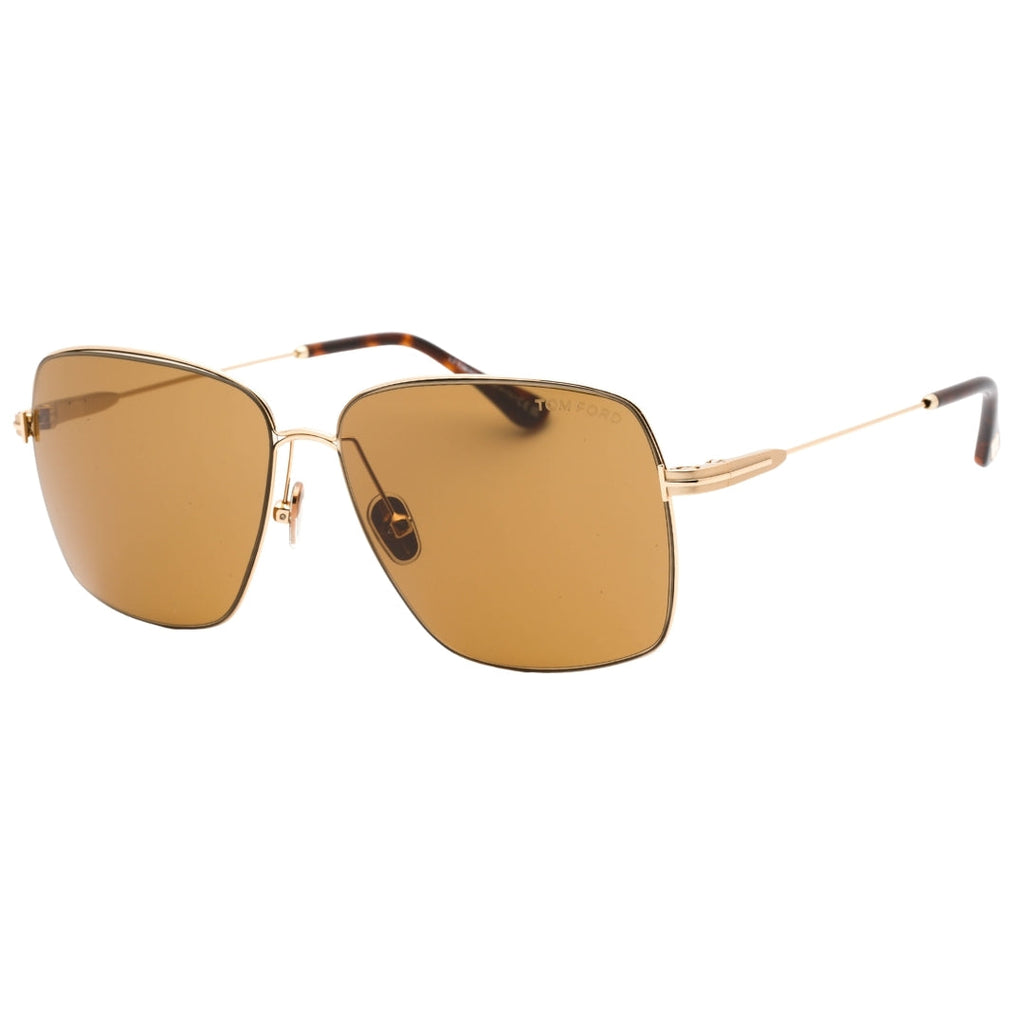 Tom Ford Pierre-02 Brown Lens Gold Sunglasses FT0994 32E
