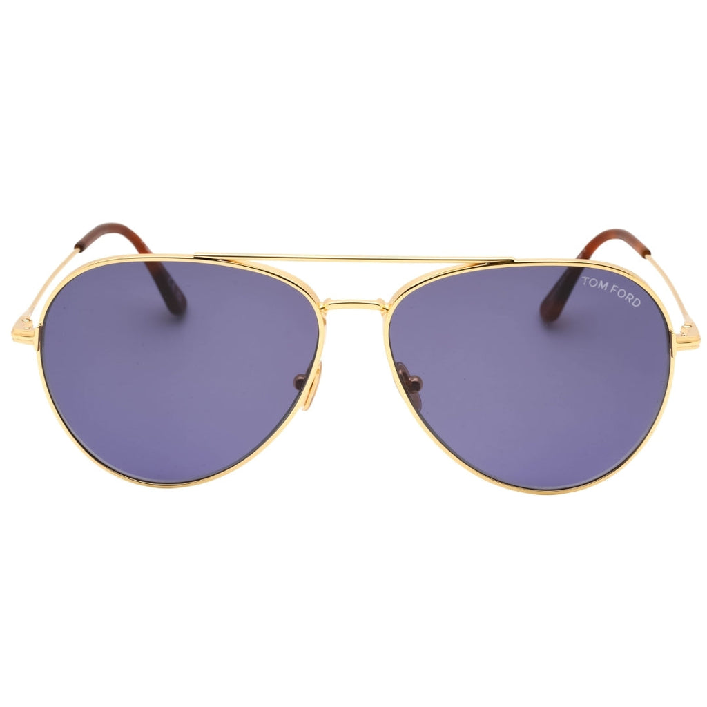 Tom Ford Dashel-02 Shiny Deep Gold Sunglasses FT0996 30V