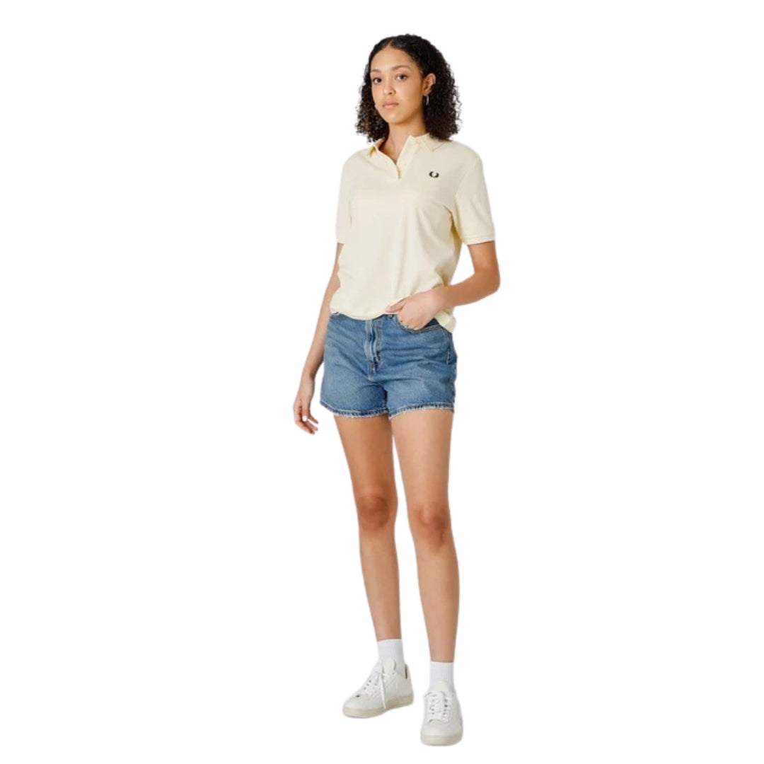 Fred Perry G6000 R32 Ice Cream Polo Shirt Womens XS