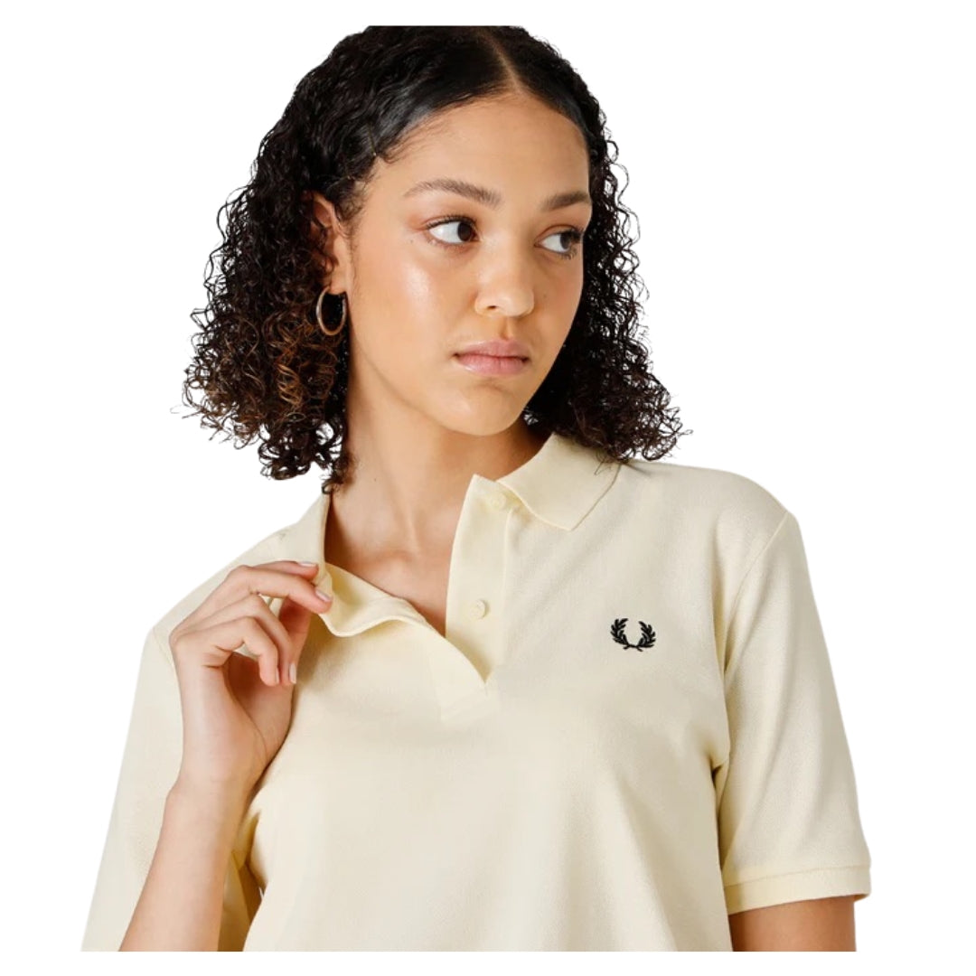 Fred Perry G6000 R32 Ice Cream Polo Shirt Womens XS