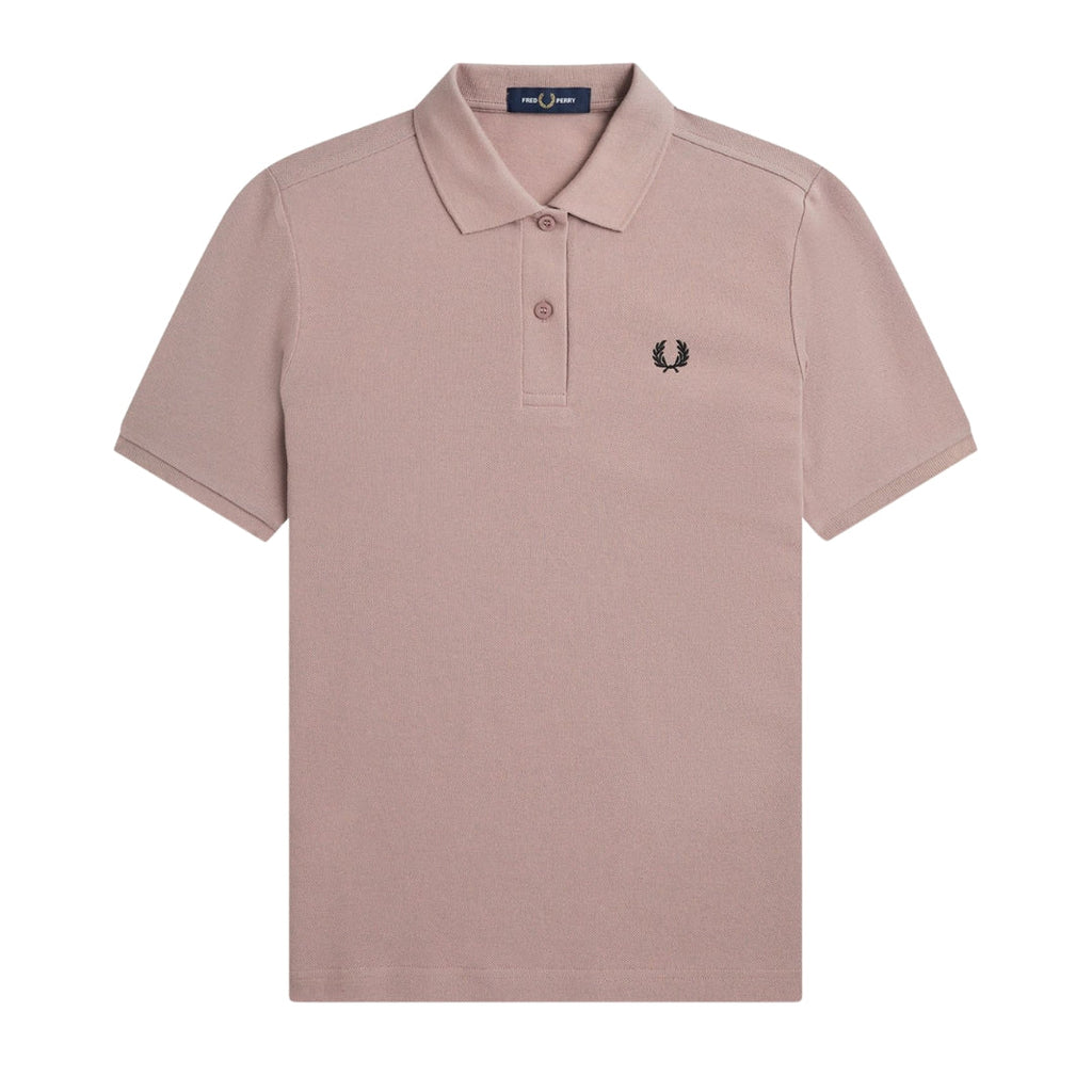 Fred Perry G6000 S52 Dark Pink Polo Shirt Womens XS
