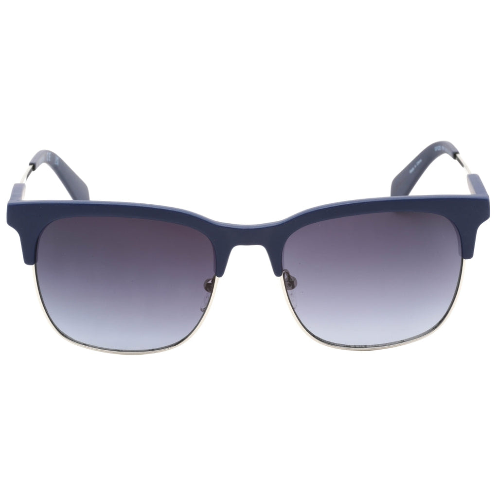 Guess Gradient Blue Lens Matte Blue Sunglasses One Size