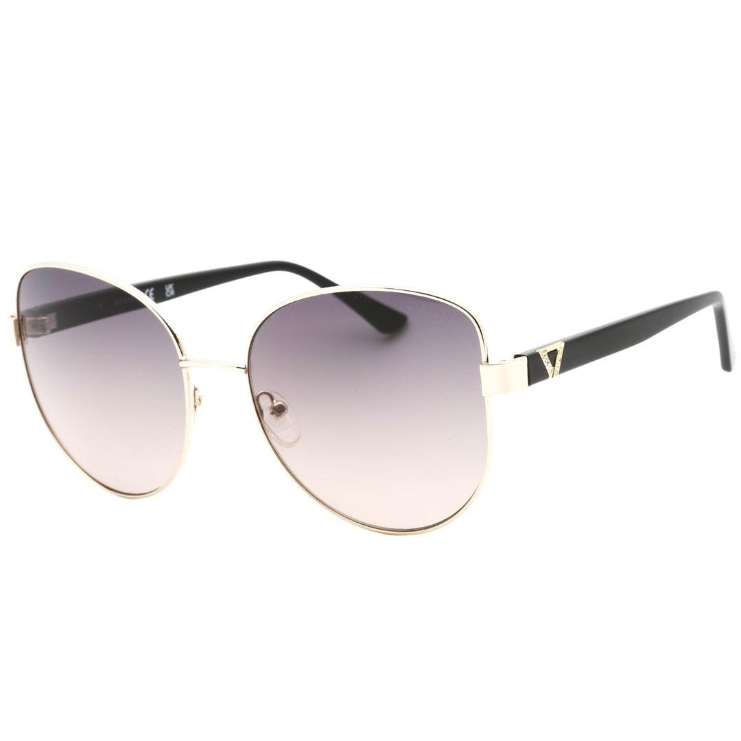 Guess Gradient Smoke Lens Gold Sunglasses GF6172 32B