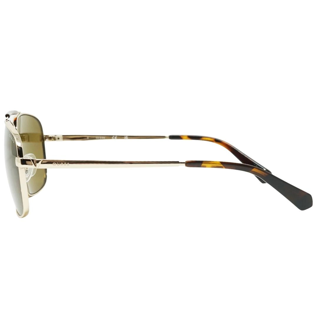 Guess Aviator Gold Sunglasses GU5210 32E