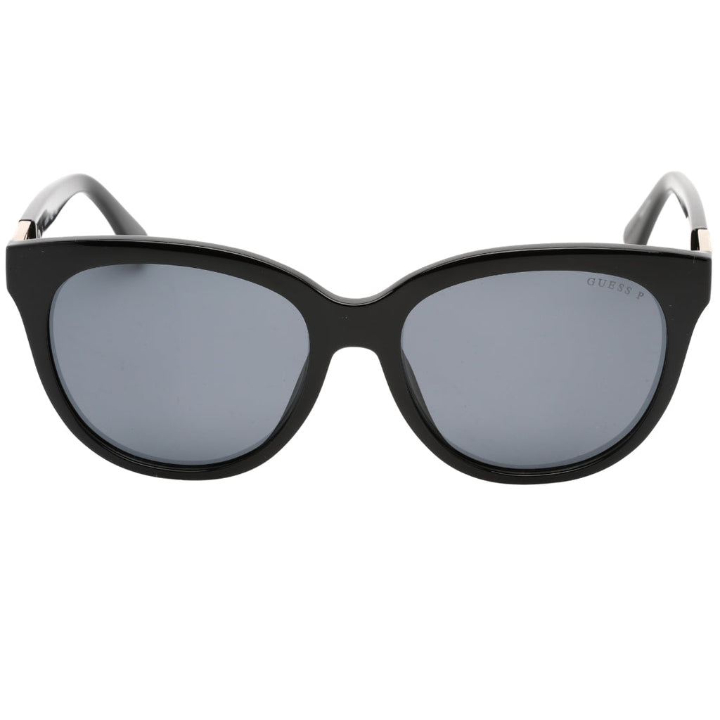 Guess Smoke Polarized Lens Shiny Black Sunglasses GU7850 01D