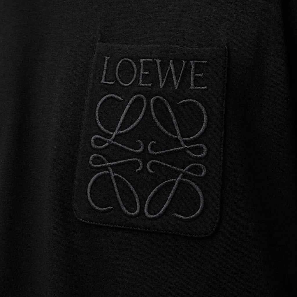 Loewe H526Y22Xbc 1100 Black T Shirt Male