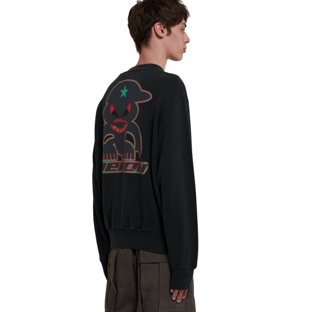 Heron Preston Monster Crew Sweat Black M