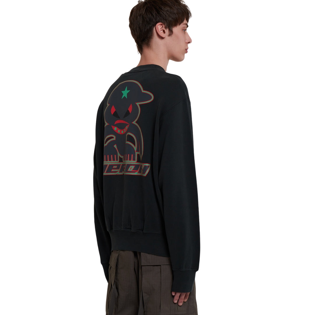 Heron Preston Monster Crew Sweat Black M