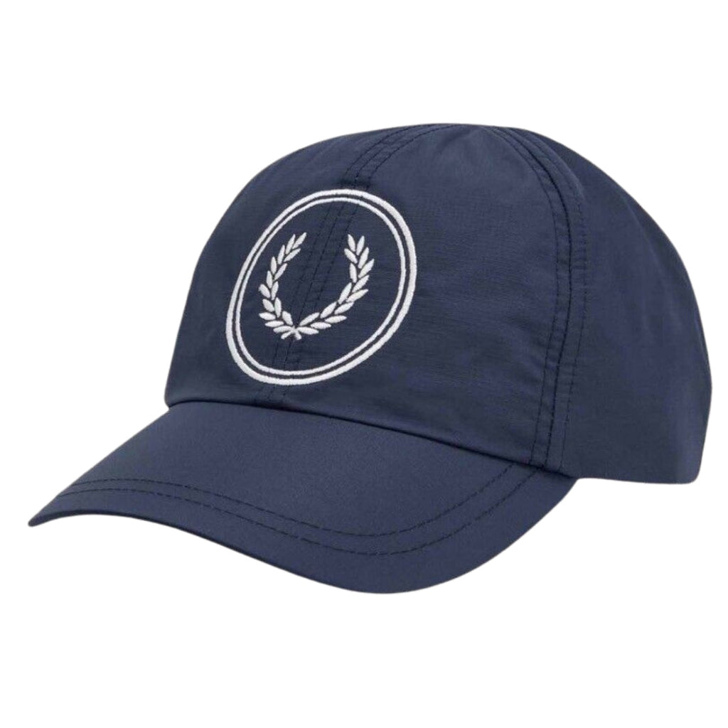 Fred Perry Hw5652 608 Navy Ripstop Cap