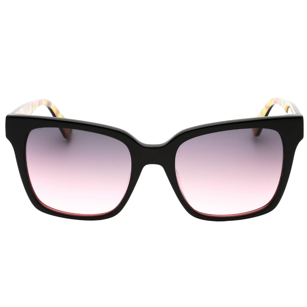 Kate Spade Harlow/G/S Grey Fuchsia Lens Black Sunglasses One Size