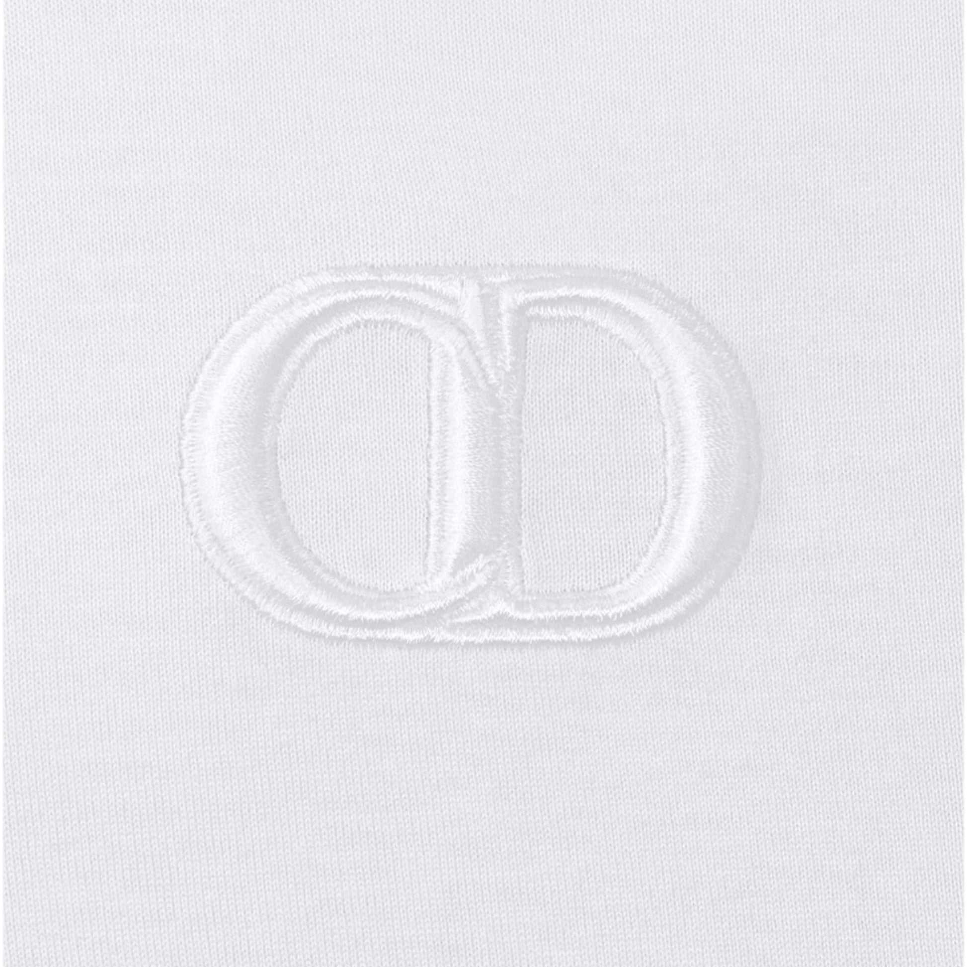 CD Icon Tee White Relaxed Fit