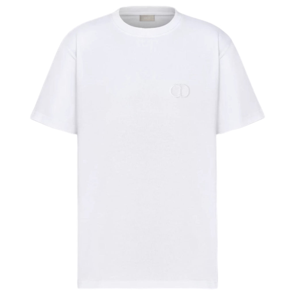 CD Icon Tee White Relaxed Fit