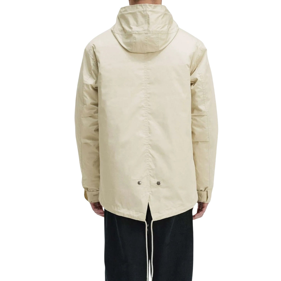 Fred Perry J4552 P04 Light Oyster Jacket Mens XS