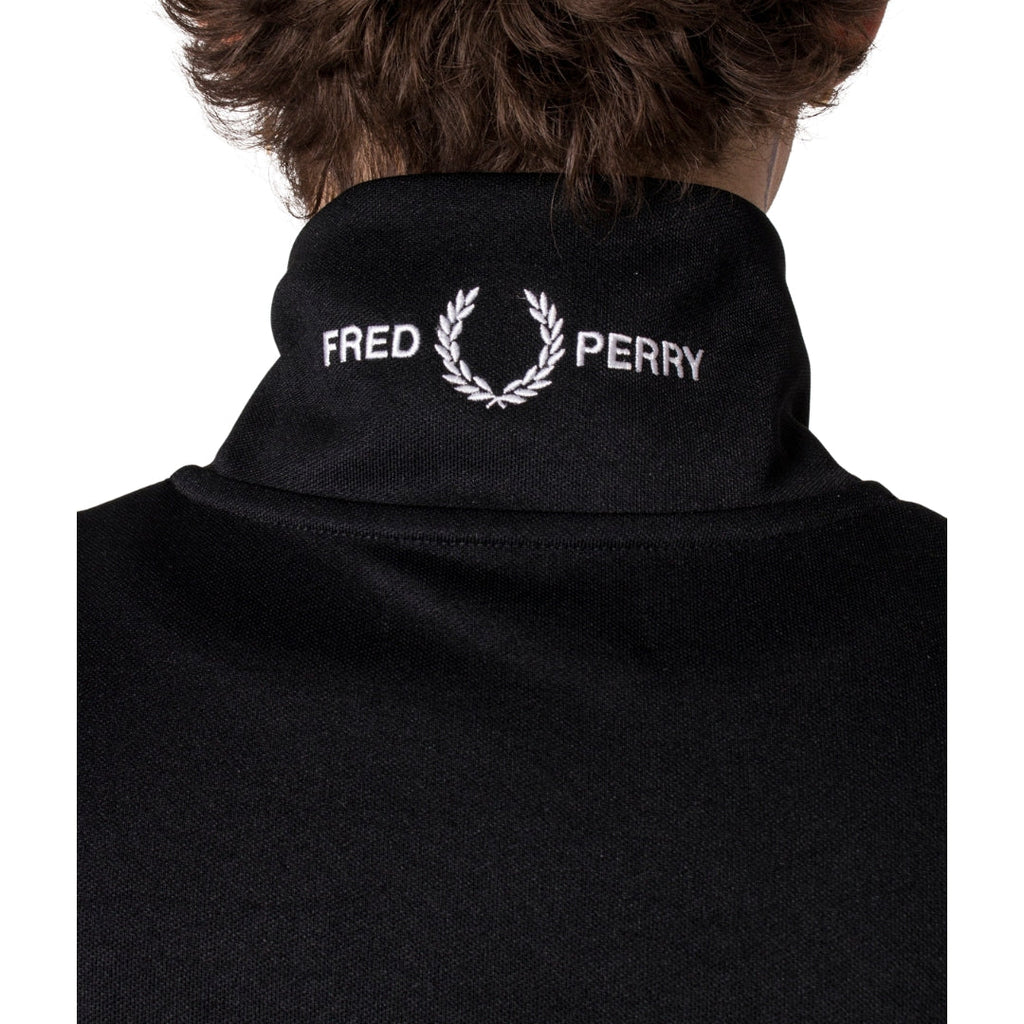 Fred Perry J5554 102 Black Track Jacket Mens XS