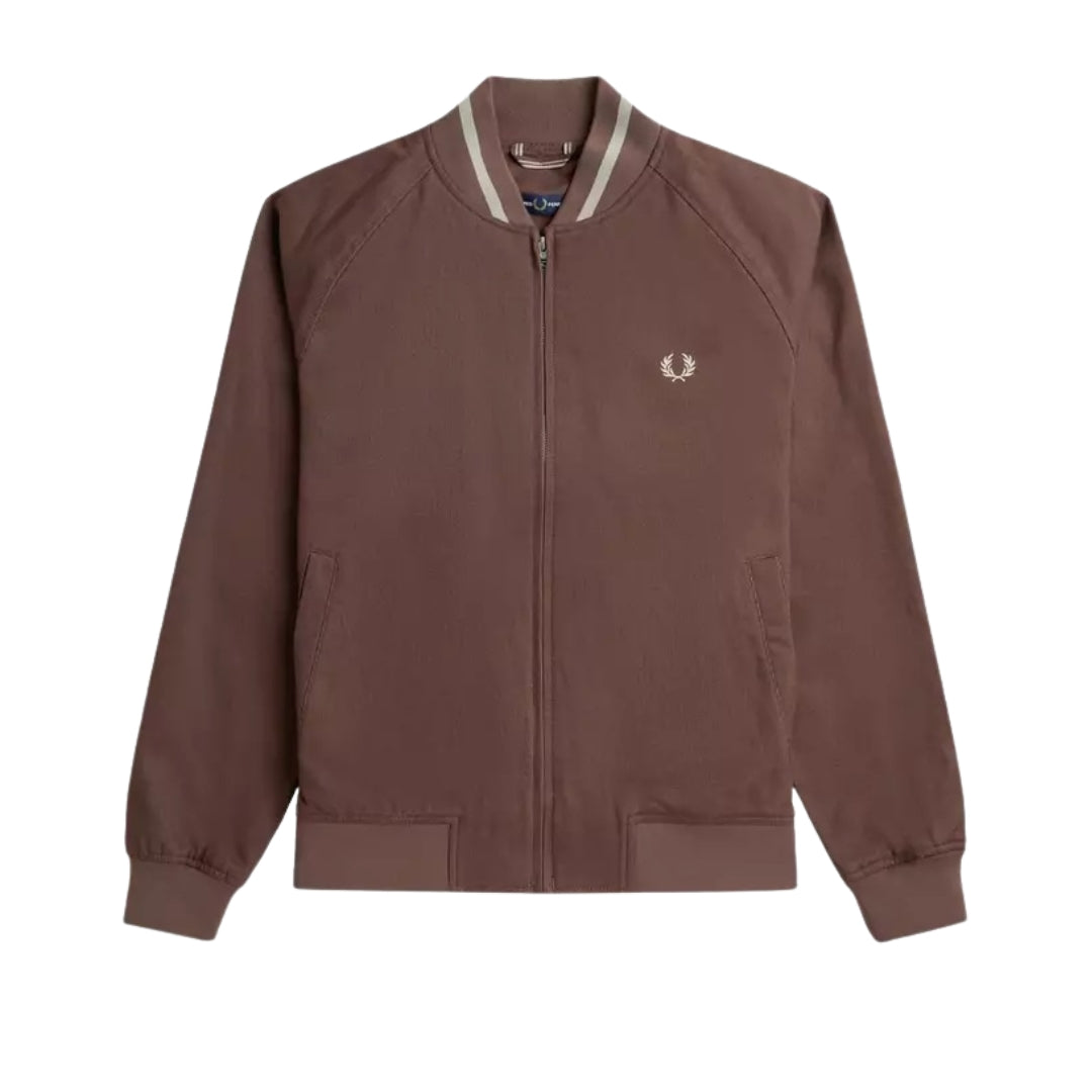 Fred Perry J7834 U53 Carrington Brick Tennis Bomber Mens S