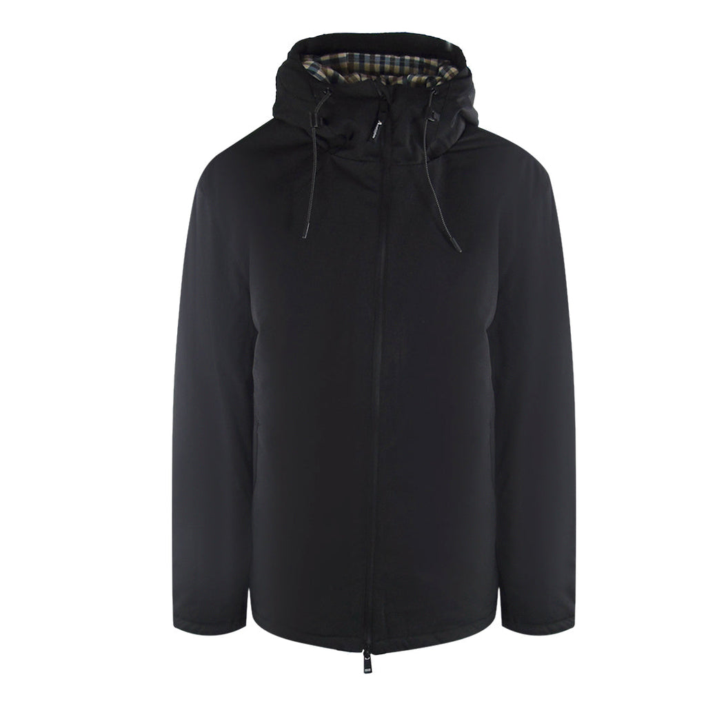 Aquascutum Active Shell Black Parka Jacket JK006 16