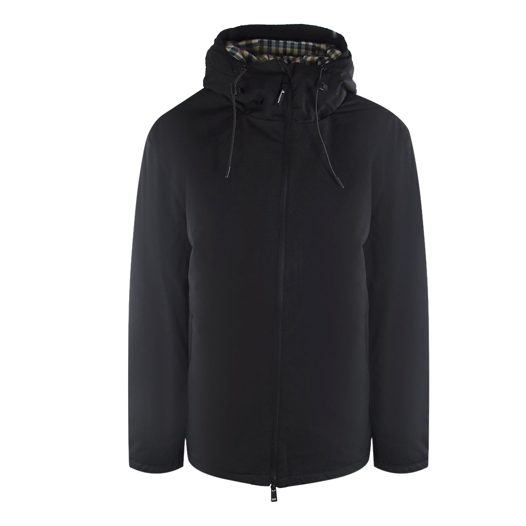 Aquascutum Active Shell Black Parka Jacket JK006 16