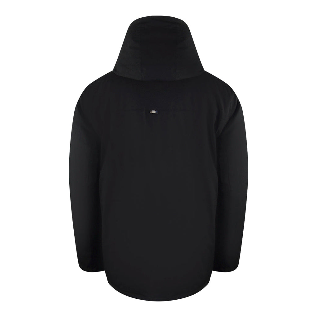 Aquascutum Active Shell Black Parka Jacket JK006 16