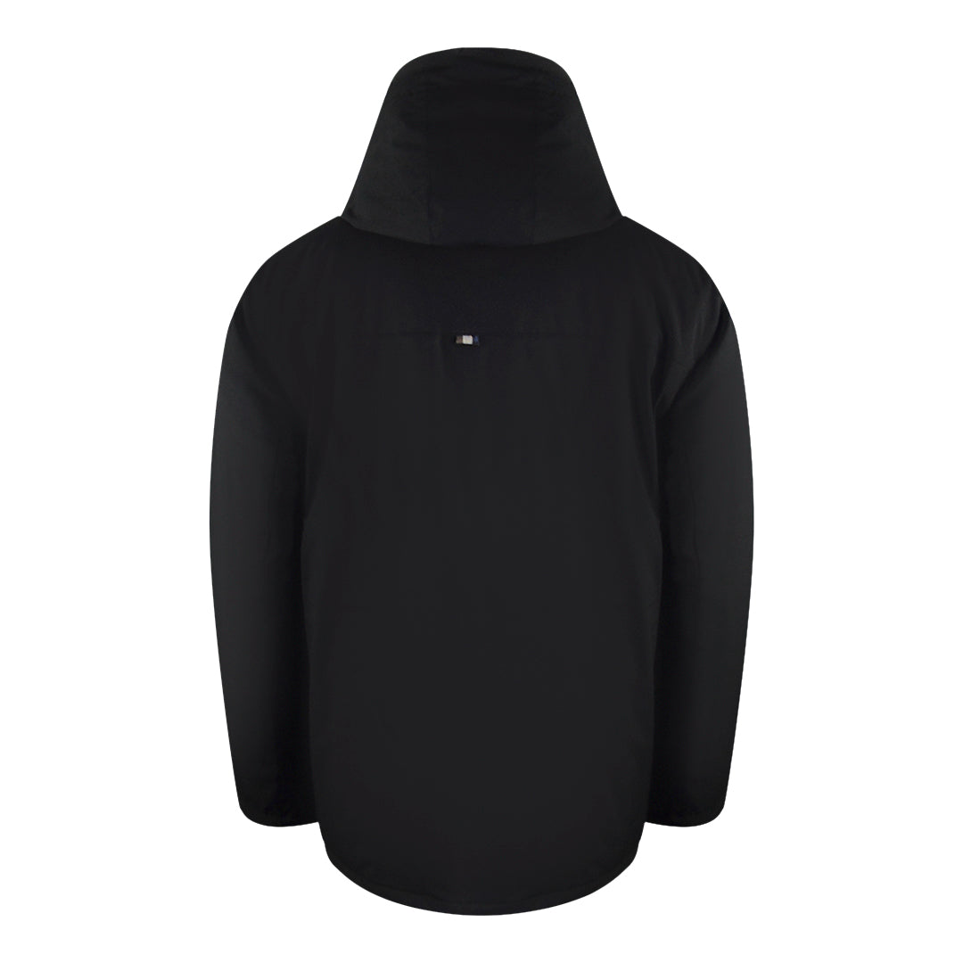 Aquascutum Active Shell Black Parka Jacket JK006 16