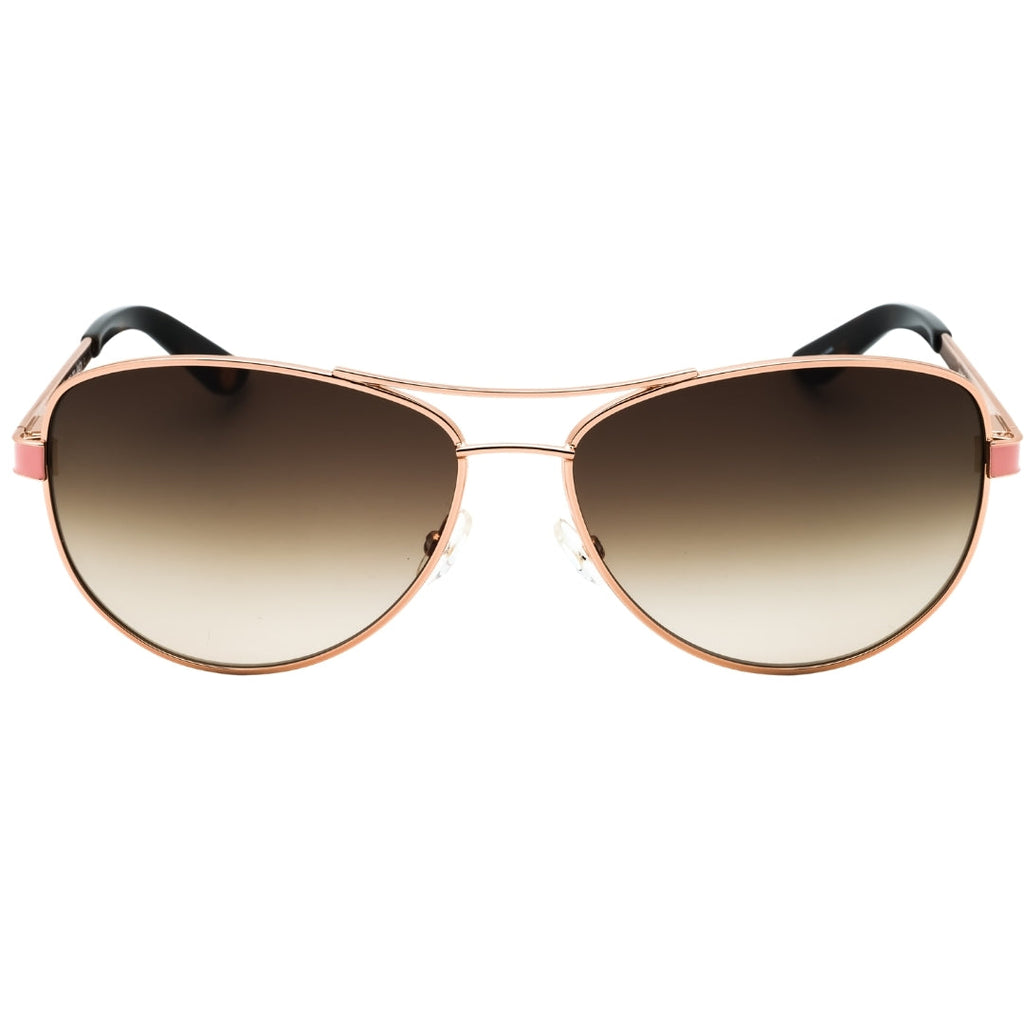 Juicy Couture Brown SF Lens Red Gold Sunglasses One Size
