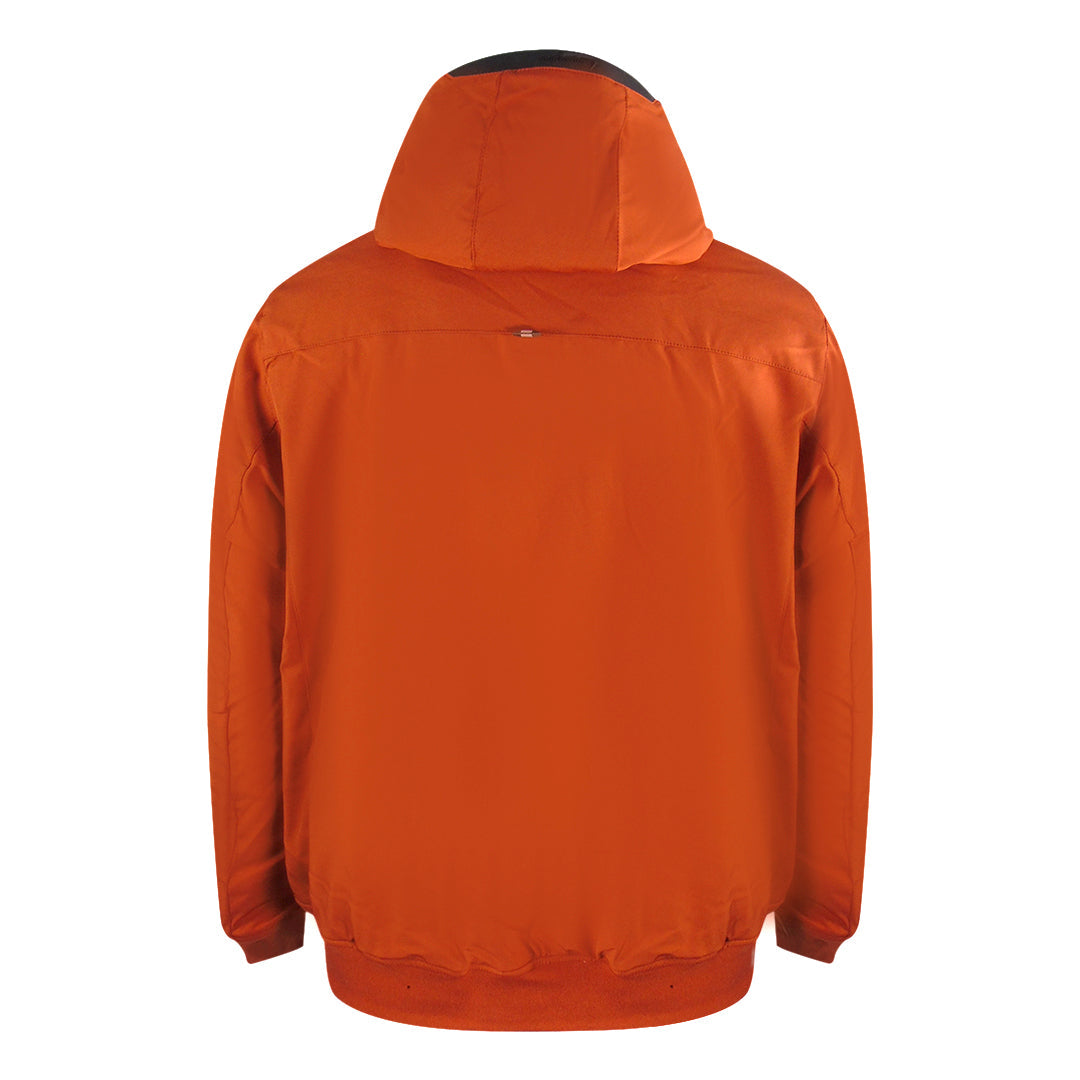 Aquascutum Active Hooded Rust Orange Jacket JK008 23
